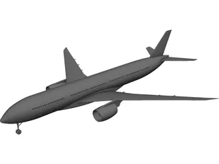 Airbus A350-900 3D Model