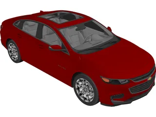 Chevrolet Malibu (2018) 3D Model