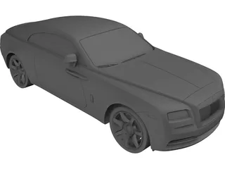 Rolls-Royce Ghost (2018) 3D Model