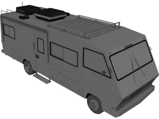 Fleetwood RV Motorhome 3D Model