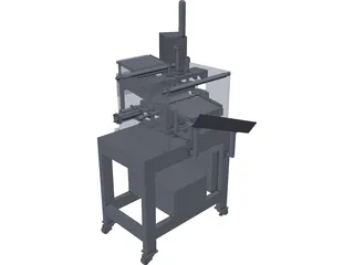 Pipe Expand Machine Loader 3D Model