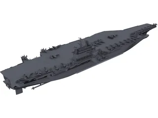 Aircraft Carrier 3D Model