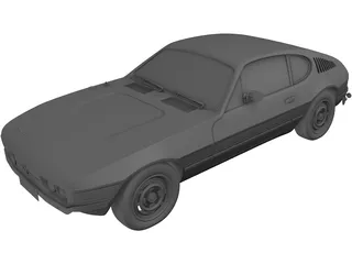 Volkswagen SP2 (1975) 3D Model