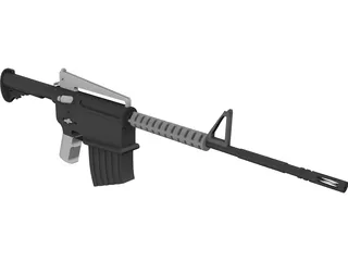 M4A1 Carbine 3D Model