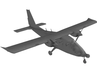 Vulcanair P.68 Observer 3D Model