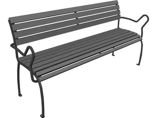 Bench 3D Model