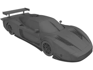 Maserati MC12 (2005) 3D Model