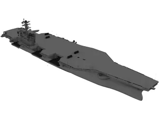 USS John C. Stennis 3D Model