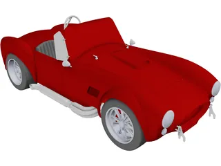 Shelby AC Cobra 3D Model