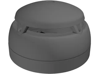 Smoke Detector 3D Model