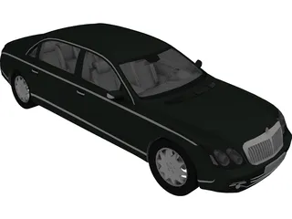 Maybach 62 3D Model