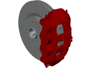 Mazda MX5 Miata Big Brake Conversion 3D Model