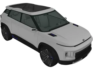 Geely Icon Concept (2020) 3D Model