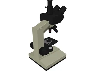 Microscope 3D Model