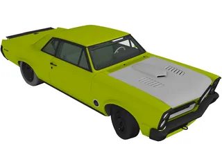 Pontiac GT Turbo 3D Model
