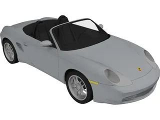 Porsche Boxster (1997) 3D Model