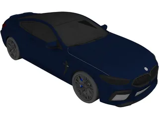 BMW M8 Competition (2020) 3D Model