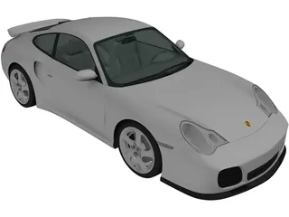 Porsche 911 Turbo (2000) 3D Model