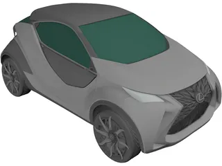 Lexus LF-SA Concept 3D Model