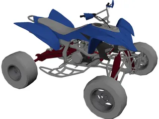 Yamaha Quad 3D Model