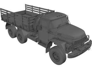 ZIL 131 (1966) 3D Model