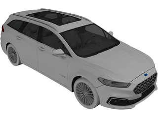 Ford Mondeo (2021) 3D Model