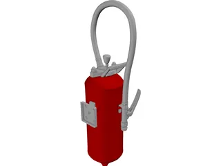 Fire Extinguisher 3D Model