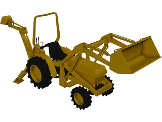 Tractor 3D Model