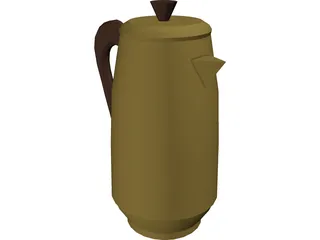 Coffee Pot 3D Model