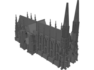 Cathedral Saint Patricks 3D Model