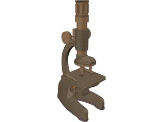 Microscope 3D Model
