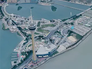 Macao City, China (2024) 3D Model