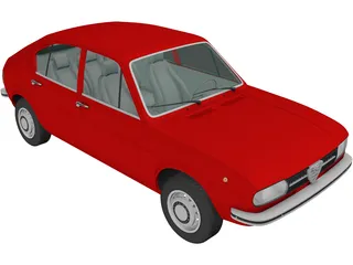 Alfa Romeo Alfasud (1972) 3D Model