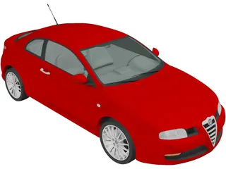 Alfa Romeo GT 937C (2004) 3D Model