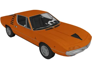 Alfa Romeo Montreal (1970) 3D Model