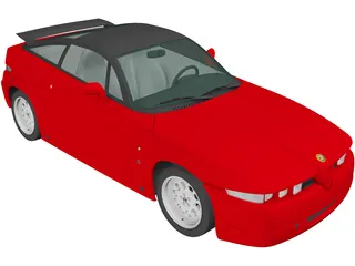 Alfa Romeo SZ (1989) 3D Model