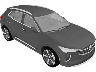 Buick Envision (2021) 3D Model
