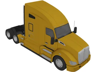 Kenworth T680 (2015) 3D Model