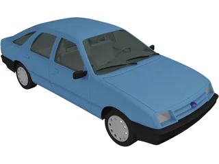 Ford Sierra Hatchback (1984) 3D Model
