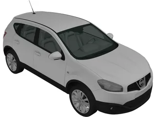 Nissan Qashqai (2010) 3D Model