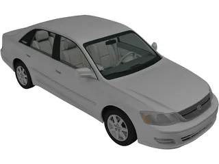 Toyota Avalon XL (2001) 3D Model