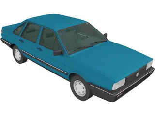 Volkswagen Santana (1985) 3D Model