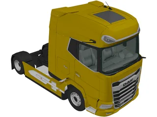 DAF XG Plus FTG (2024) 3D Model