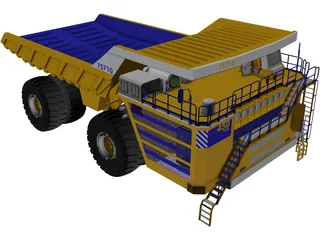 Belaz 75710 3D Model