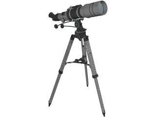 Telescope Space Hunter 3D Model