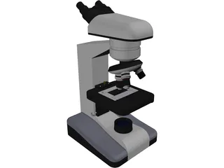 Microscope 3D Model