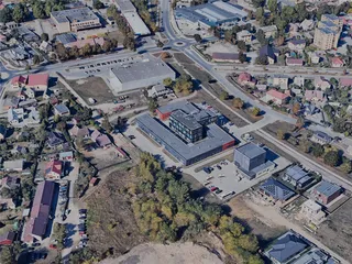 Alytus City, Lithuania (2023) 3D Model