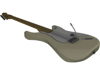 Fender YJM Nylon Stratocaster (1996) 3D Model