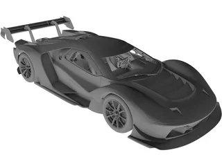 Ford GT40 (2023) 3D Model