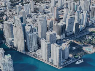 Miami City, FL, USA (2025) 3D Model